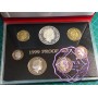 NZ 1999 Proof Set With COA 7 Coins